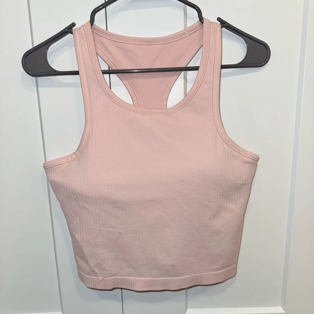 Lululemon Ebb To Street Cropped Racerback Tank Top